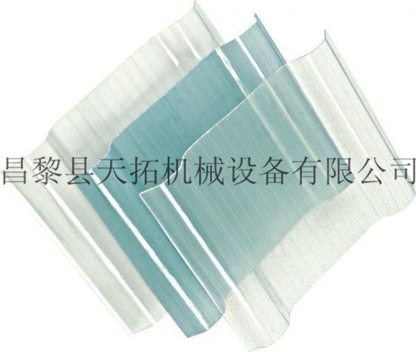 FRP lighting sheet production line